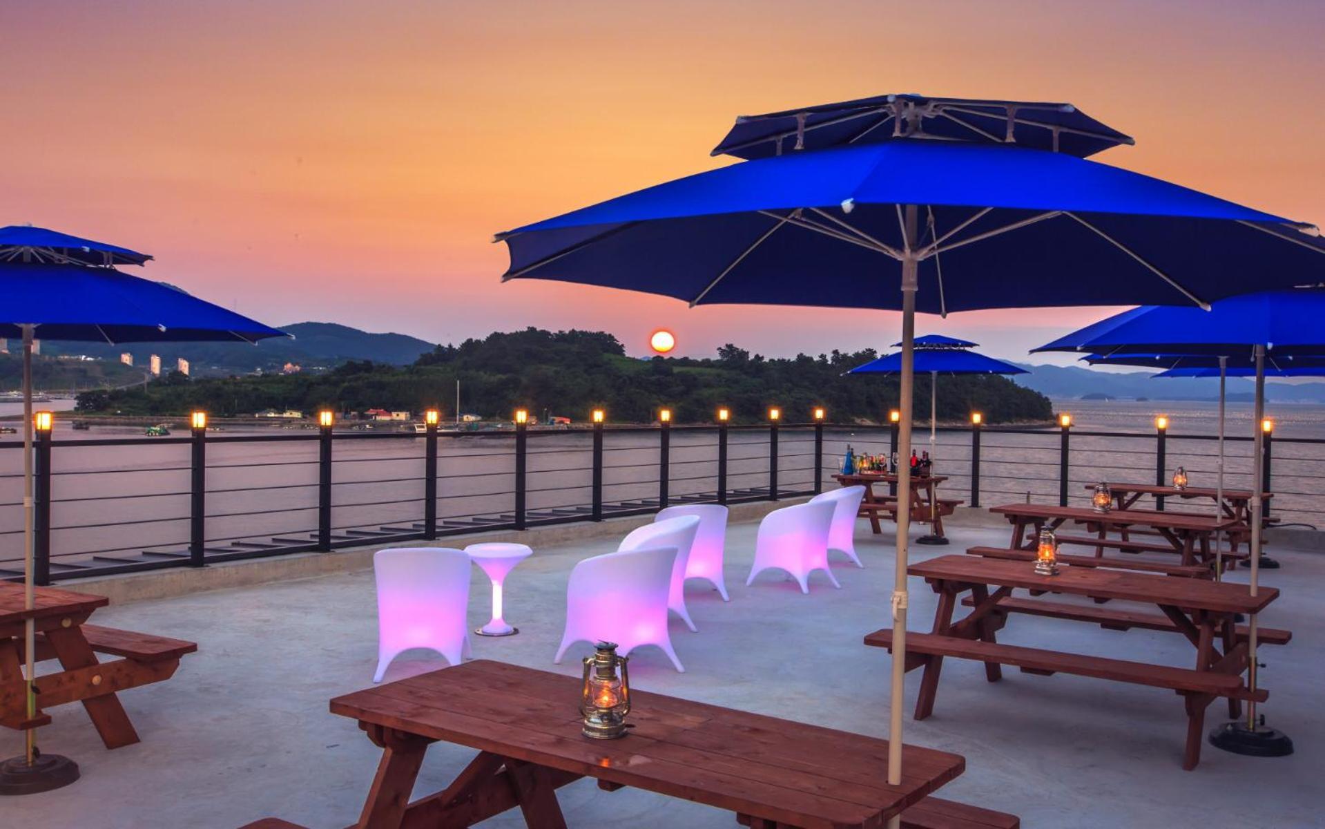 Onda D'Oro Hostel Yeosu Bagian luar foto